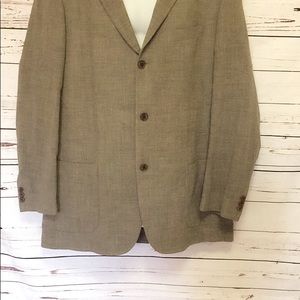 Hugo Boss Men’s Blazer, Color Tan, Sz 44L